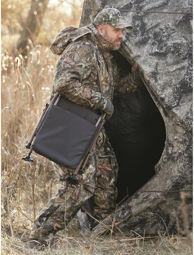 Guide Gear Huntrite 360 Swivel Hunting Blind Chair, 300 Pound Capacity - Image 7