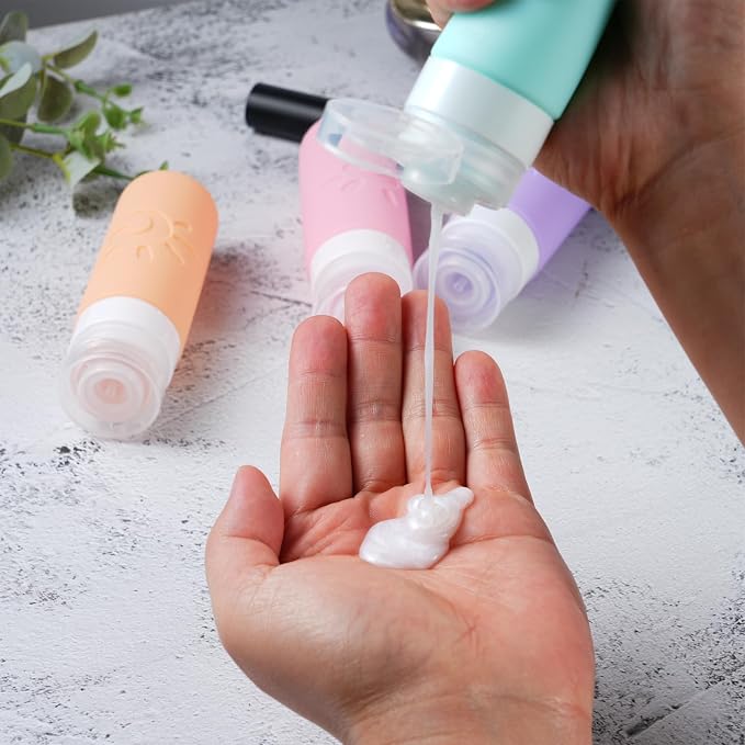 Travel Bottles for Toiletries, TSA Approved Travel Containers 3oz Leak Proof - Image 6