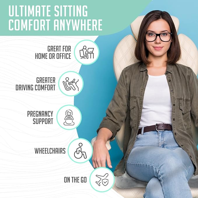 Premium Foldable Piriformis Cushion - Image 2
