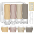 14pack Travel Bottles for Toiletries, TSA Approved Travel Size Toiletries by Silevoler