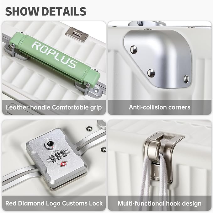 Aluminium Frame Carry on Luggage - Image 5