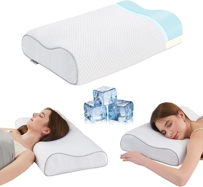 Memory Foam Pillows Cervical Pillow by Unknown
