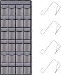 Over the Door Shoe Organizer, 24 Large Breathable Mesh Pockets, Hanging Storage by Unknown