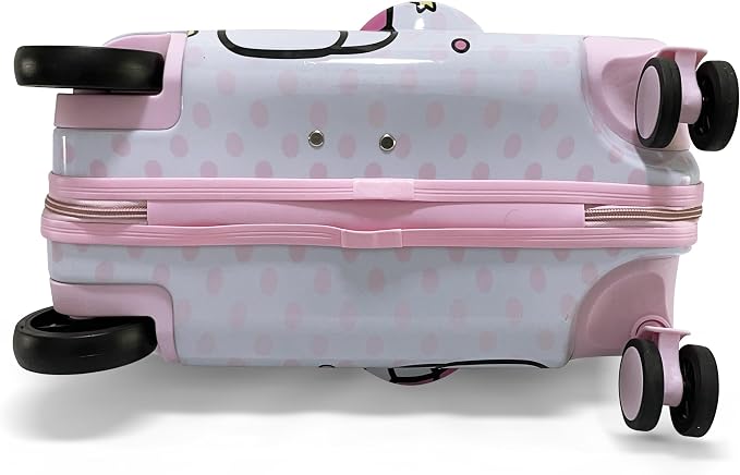 Fast Forward 18" Hello Kitty Kids Ride on Luggage-Hardshell Rolling Travel - Image 6