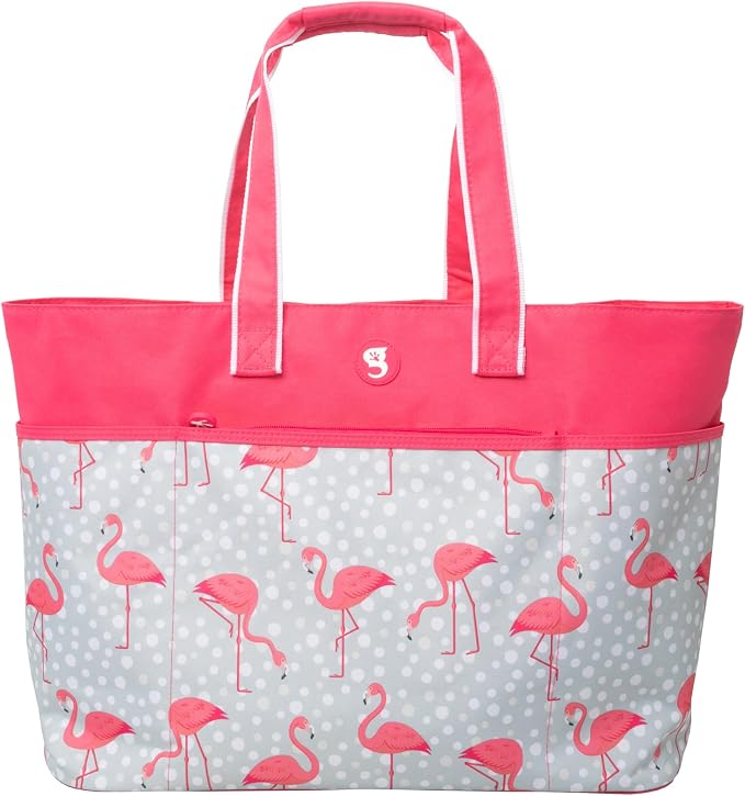 geckobrands Oversized Beach Tote – Large and Stylish Beach Bag by geckobrands
