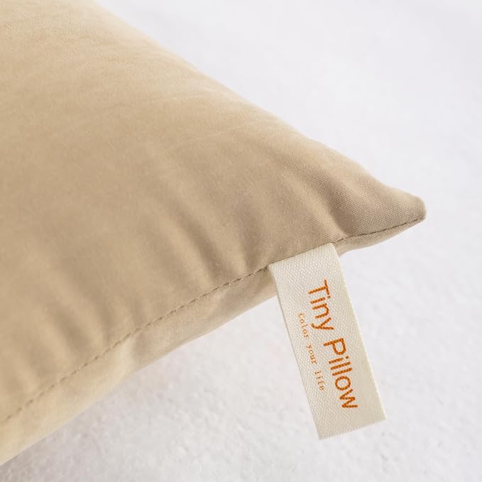 NTBAY Tiny Pillows, Down Alternative 7"x11" Microfiber Mini Pillow - Image 4