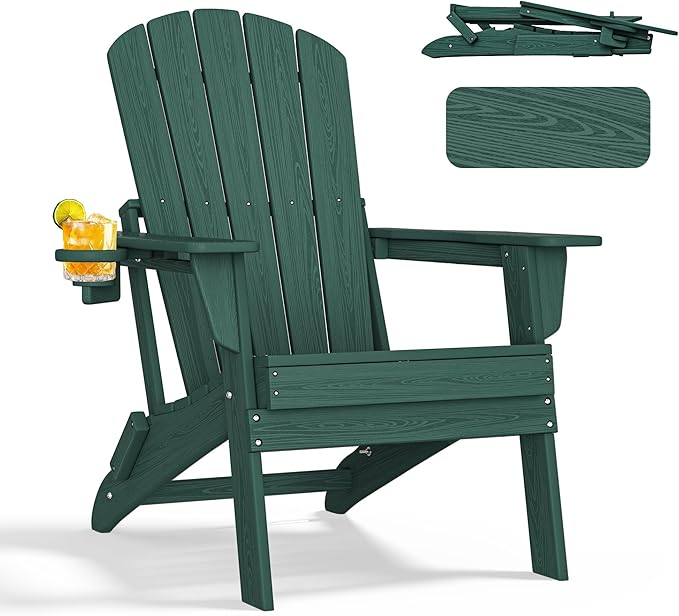 Folding Adirondack Chair by nevilywood