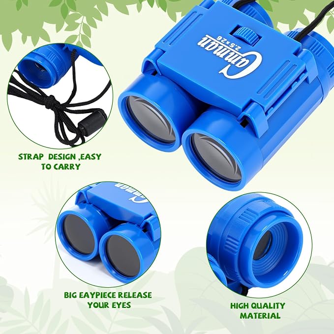 12 Set Binocular Compass Magnifying Glass Set Christmas Birthday Gift Small - Image 5