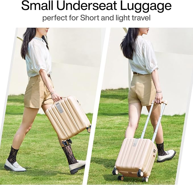 Hanke 14 Inch Underseat Carry On Luggage - Image 2