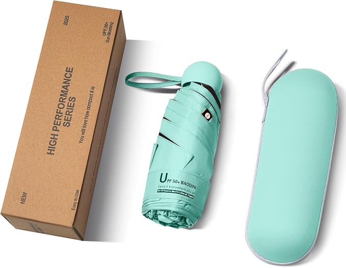 BAODINI Travel Mini Umbrella for Purse - Image 6