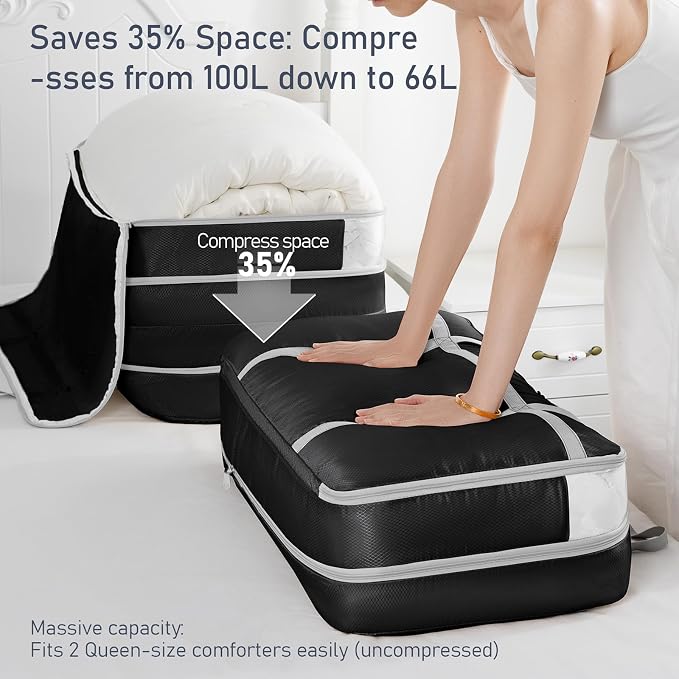 DIMJ Large Comforter Storage Bag - Image 2