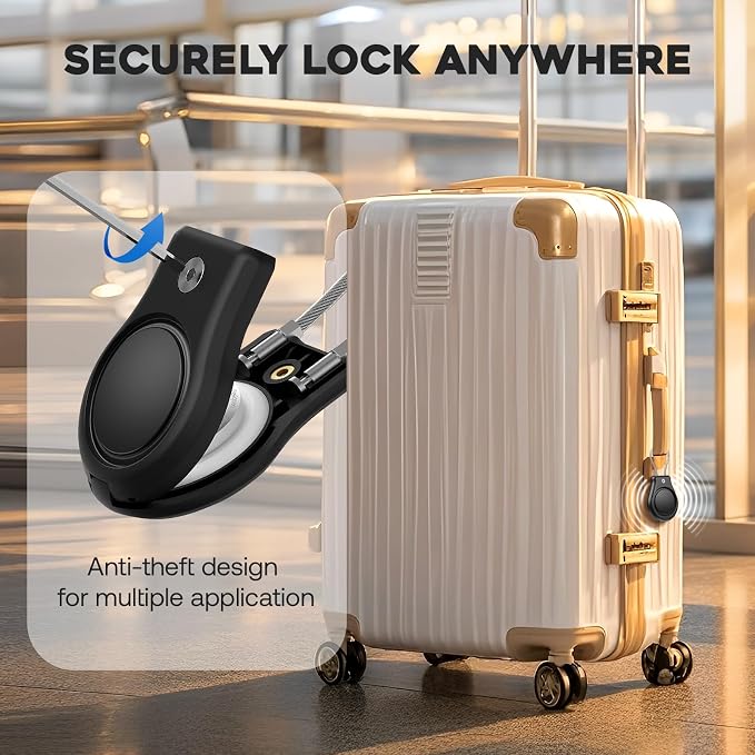 Waterproof AirTag Keychain Holder, Air tag Lock Case - Image 3