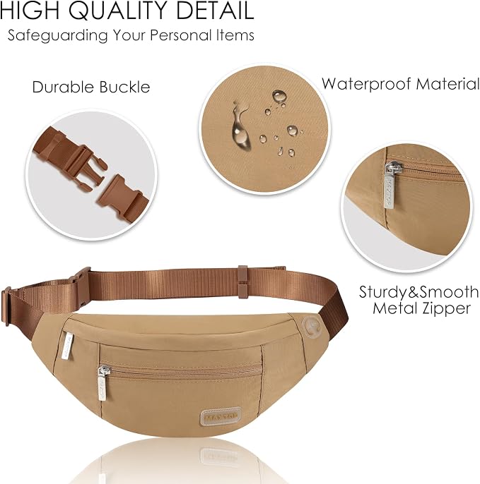 MAXTOP Large Crossbody Fanny Pack - Image 4