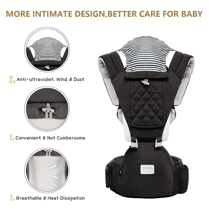 Baby Carrier 6-in-1 Newborn to Toddler, Baby Carrier - Image 5