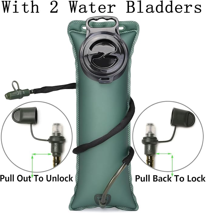 ATBP Running Hydration Vest Pack Thermal Insulation 3L TPU Water Bladder - Image 3