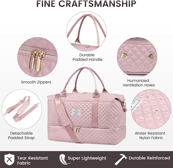 LOVEVOOK Travel Duffle Bag, Weekender Bags - Image 5
