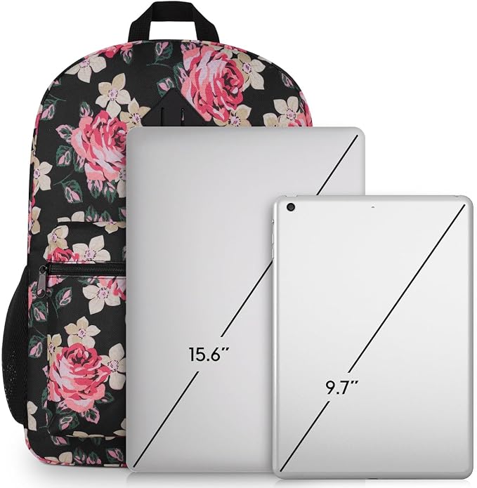 School Backpack, Classic Bookbag Women and Teen Girl Schoolbag - Image 7