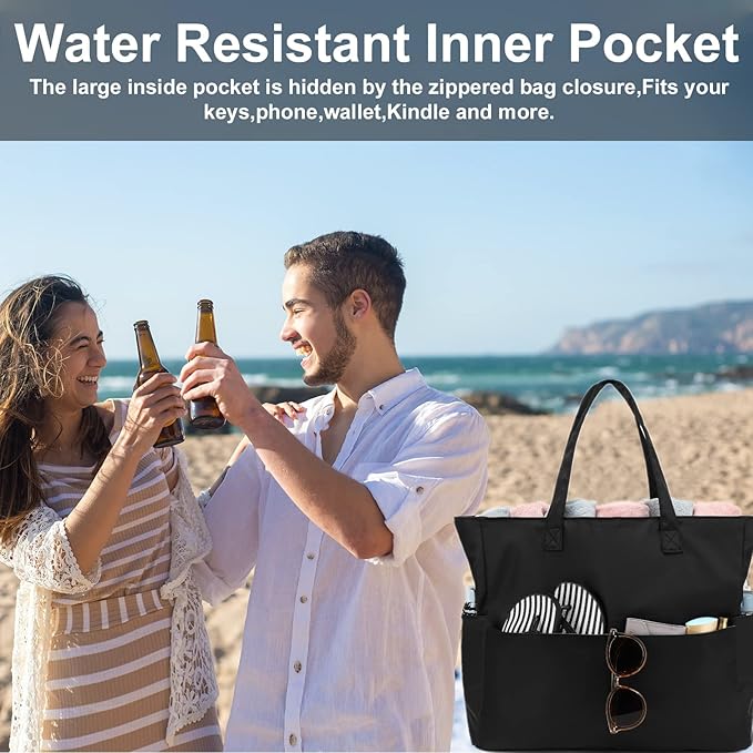 Waterproof Beach Tote Pool Bags - Image 2
