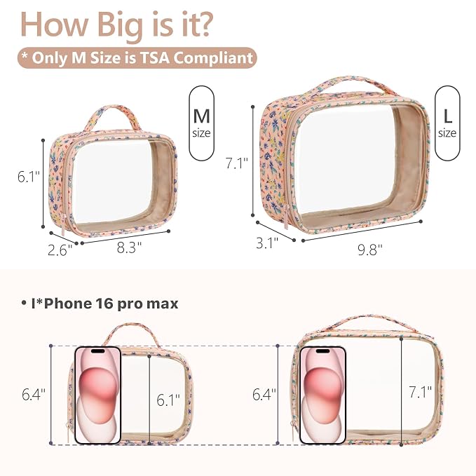 PACKISM Clear Makeup Bag - Image 4