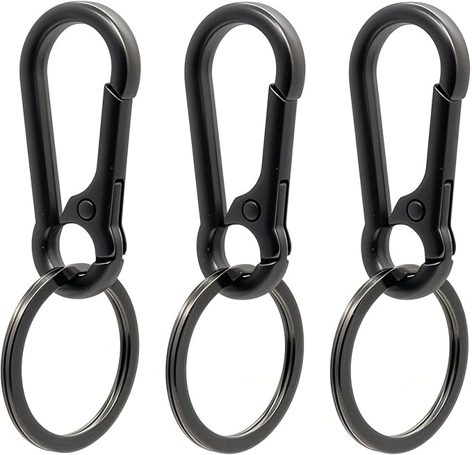 Keychain Keyring Set for Men Women Classic Metal Home Car Key Holder Organizer by Unknown