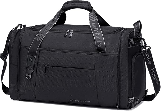 Gym Bags for Men Women, 42L Large Travel Duffle Bag, Carry On Bag for Airplanes by ARCTIC+HUNTER+AH