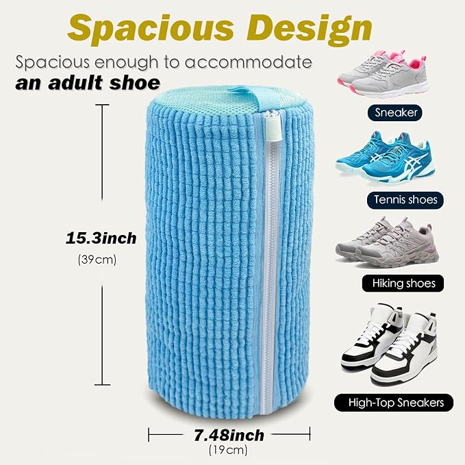 Shoe Washing Machine Bag, Laundry Shoe Bag - Image 6