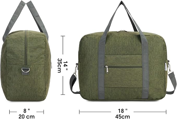 For Spirit Airlines Personal Item Bag 18x14x8 Foldable Travel Duffel Bag Tote - Image 4
