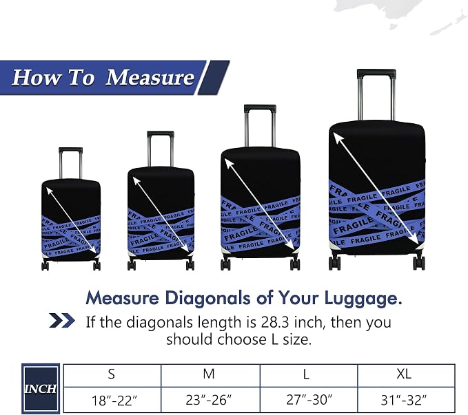 HYPER VENTURE Washable Luggage Cover - Image 5