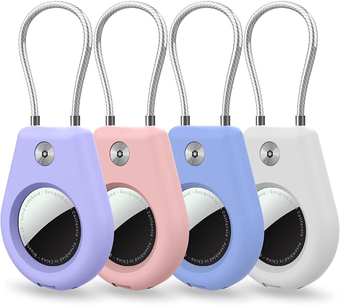 4 Pack Airtag Holder Compatible by Pautas