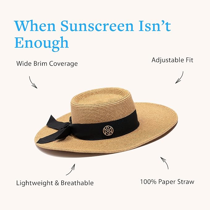 Wide Brim Sun Hat – UPF 50 Sun Protection Hat, Lightweight & Adjustable Hat - Image 7