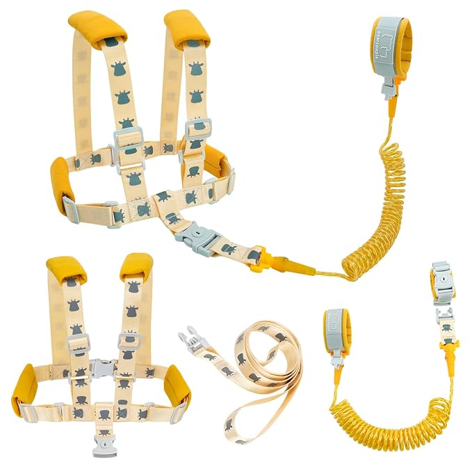 Toddler Leashes + Anti Lost Wrist Link by Unknown