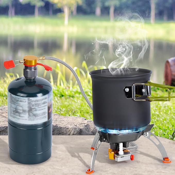 WADEO 7200W Windproof Camping Stove, Camping Gas Stove - Image 8