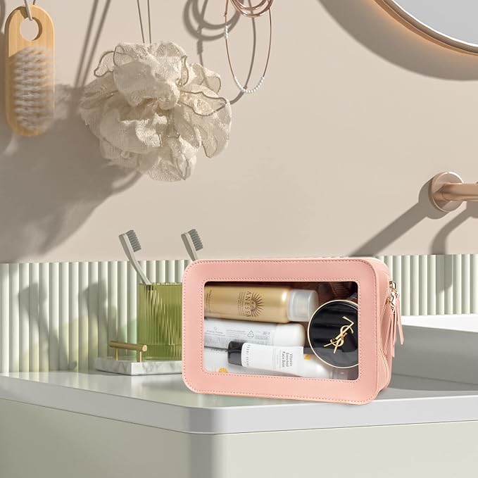 LETGO Clear Makeup Bag, TSA Approved Toiletry Organizer - Image 5