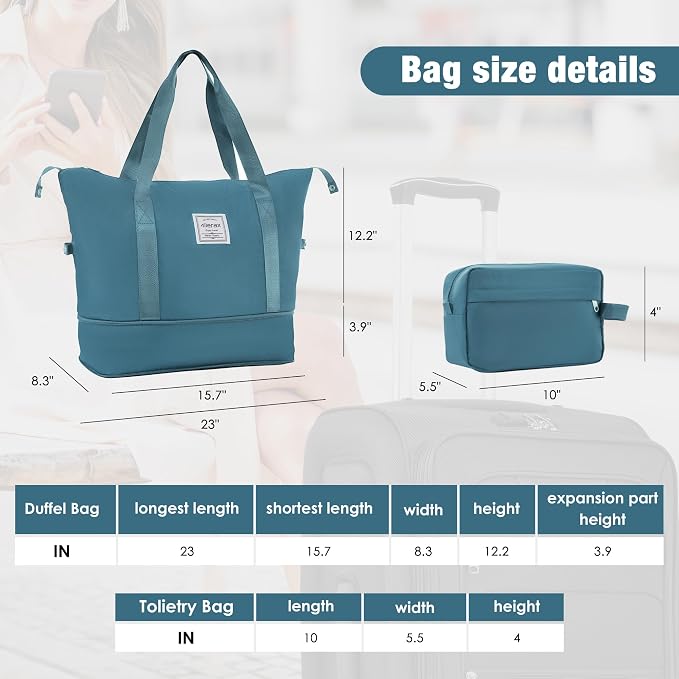 Merax Softside Luggage Set Softshell Lightweight 3 Piece Spinner Suitcase - Image 3