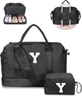 Initial Duffle - Personalized Monogram Travel Bag - Women Overnight Bag with by Vogewood