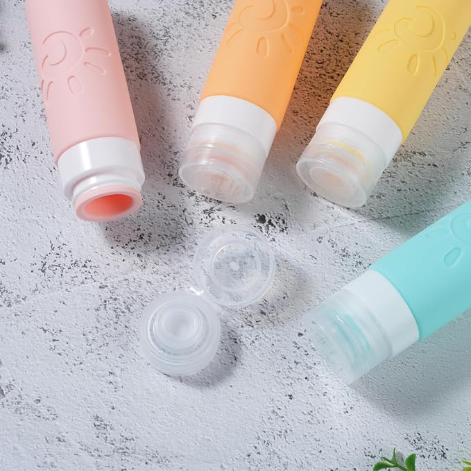 Travel Bottles - TSA Approved 3oz Leak Proof Containers - Image 3