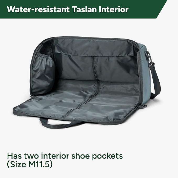 Halfday Convertible 2-in-1 Garment Duffel Weekender Bag 40L | Wrinkle-Free - Image 3