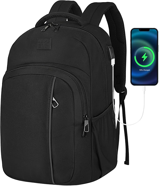 LARIPOP Extra Large Backpack, 17.3 Inch Business Laptop backpack by LARIPOP
