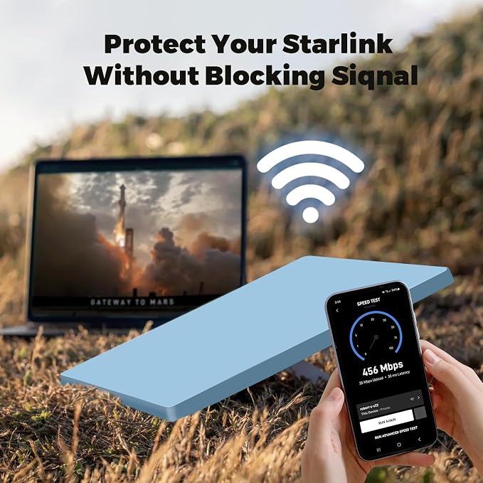 Starlink Mini Protective Cover, Starlink Mini Accessories Silicone Protective - Image 5