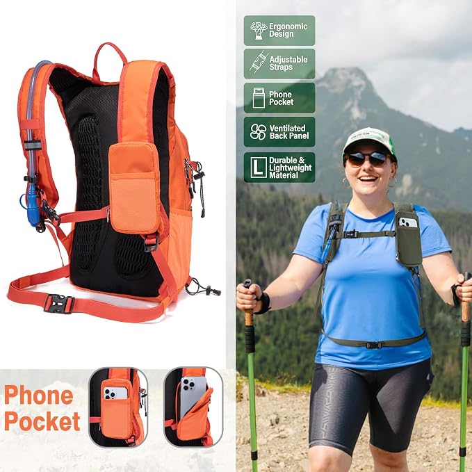Insulated Hydration Backpack Pack - Image 2