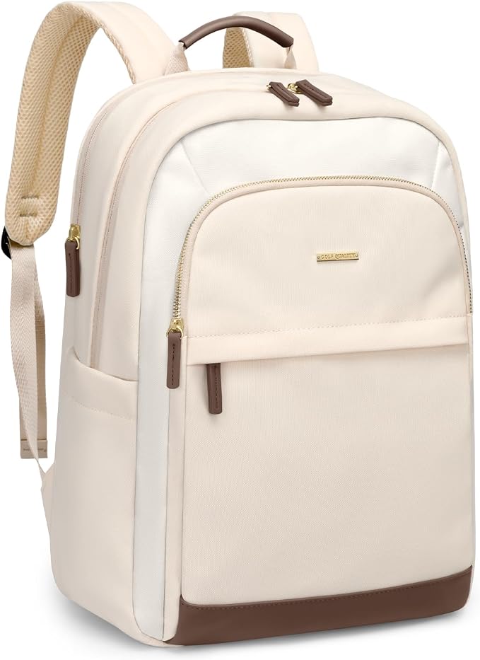 Laptop Backpack for Women Travel Carry On Bag Weekender Business Multilayer by GOLFQUALITY