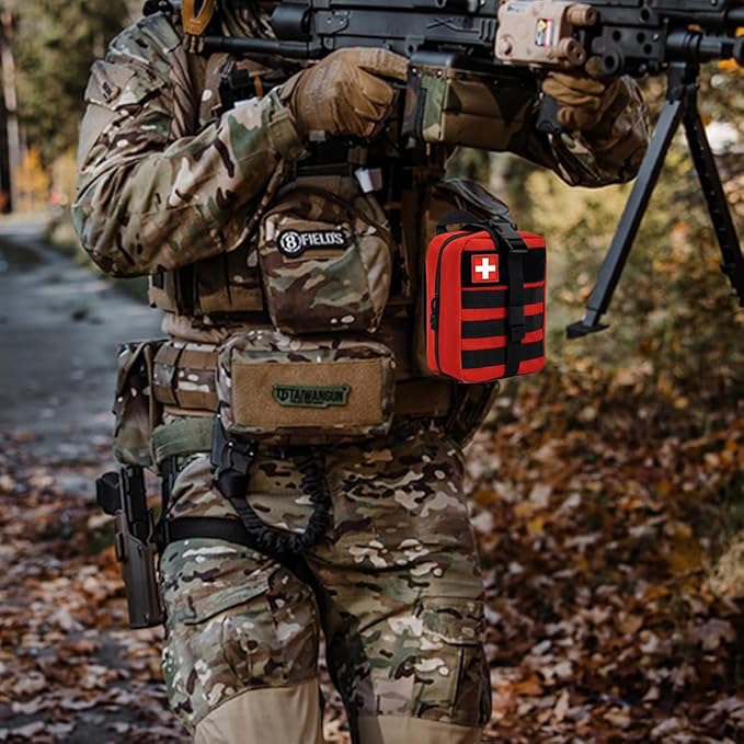 IFAK Kit Trauma Kit Military Medical First Aid Kits Bleeding Contral Emergency - Image 4