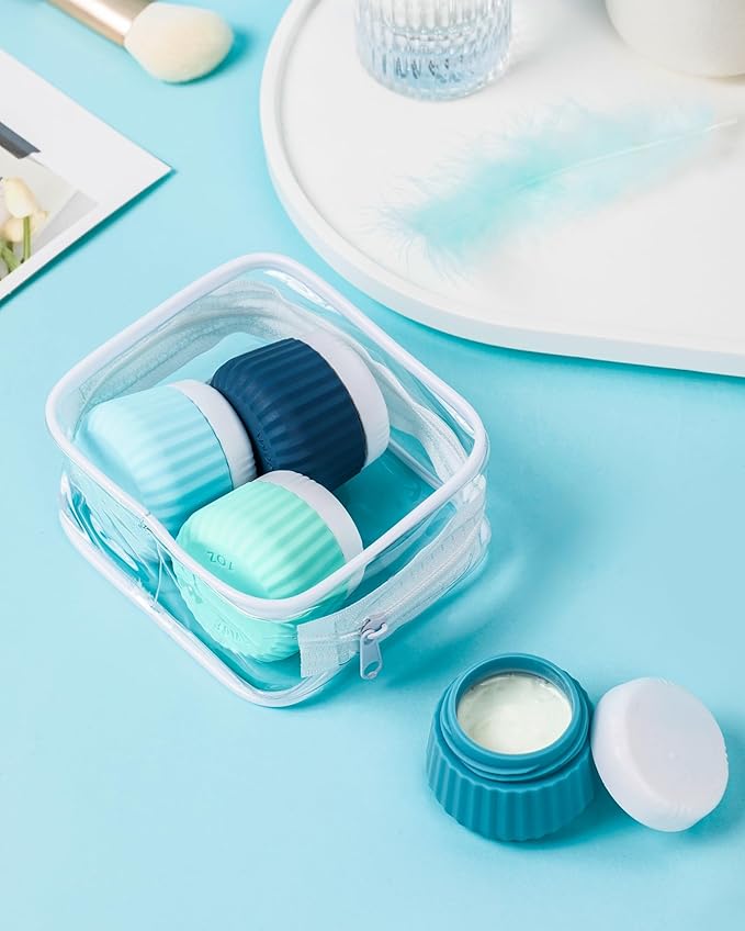 Travel Containers for Toiletries 4 Pack, TSA Approved Travel Size Toiletries - Image 5