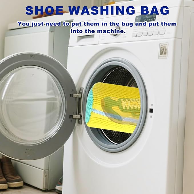Shoe Washing Machine Bag Reusable Shoe Cleaning Bag - Image 7