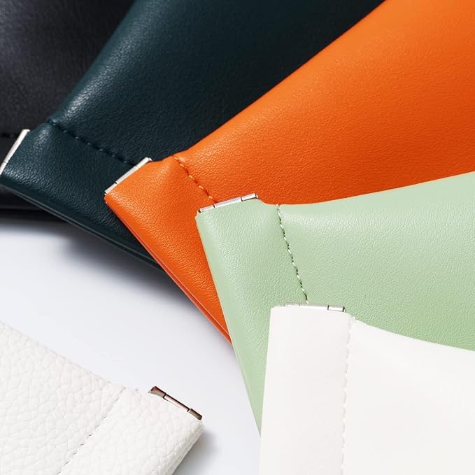 PU Leather Jewelry Travel Pouch Bag Leather Sunglasses Pouch Christmas - Image 5