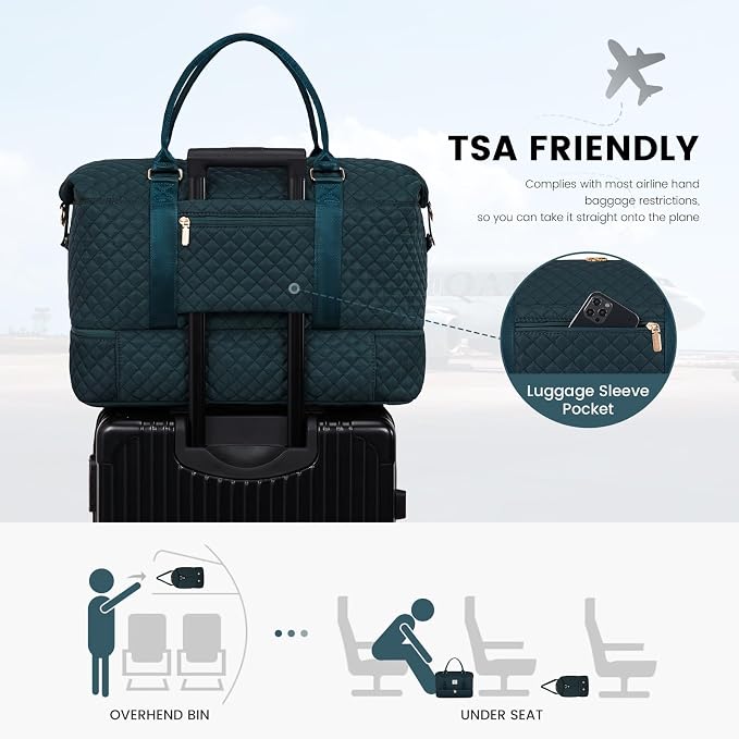 LOVEVOOK Travel Duffle Bag, Weekender Bags - Image 4