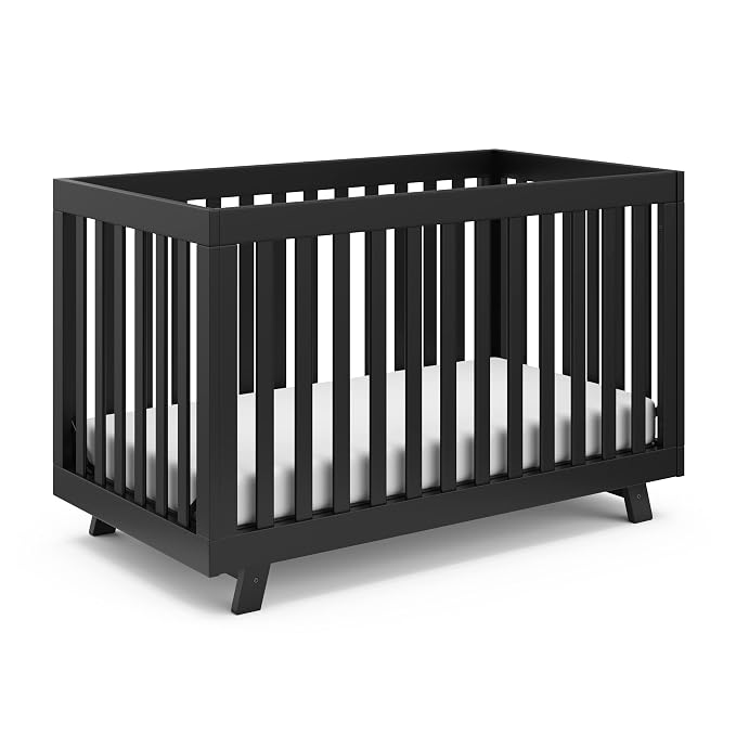 Storkcraft Beckett Convertible Crib – Converts from Baby Crib to Toddler Bed by Storkcraft
