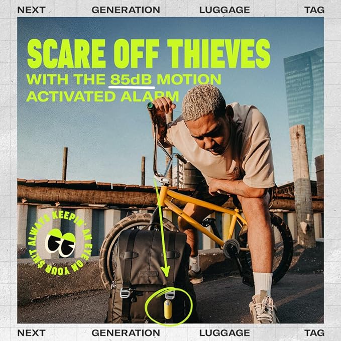 Knog Scout iOS Smart Tag, Tracker & 85d Alarm– Rechargeable Luggage Tag - Image 5