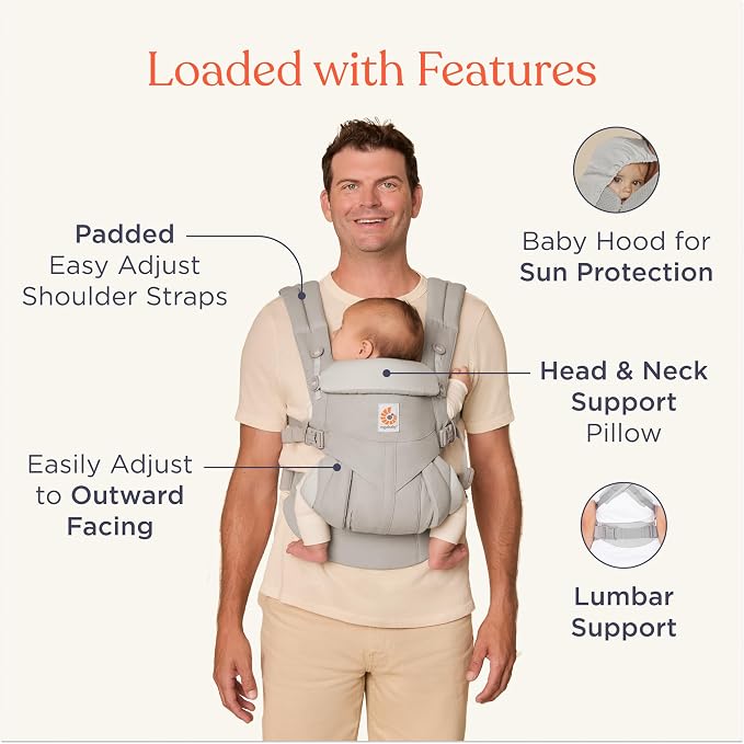Ergobaby Omni Classic Baby Carrier Newborn to Toddler - Image 3