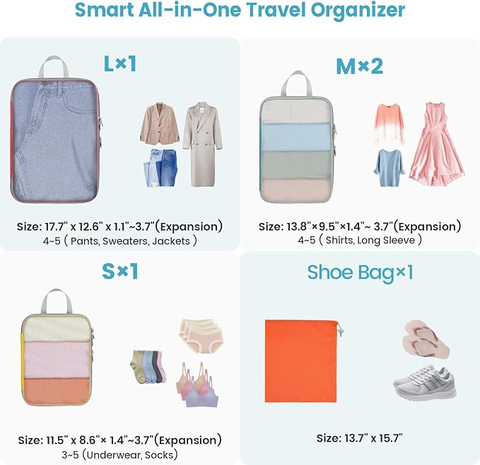 Cambond Compression Packing Cubes - Image 2